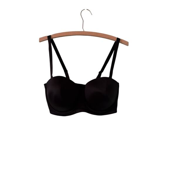 Wacoal Size 36DD Black Strapless Underwire Bra NEW 854119 $76 Multiway - Picture 1 of 4